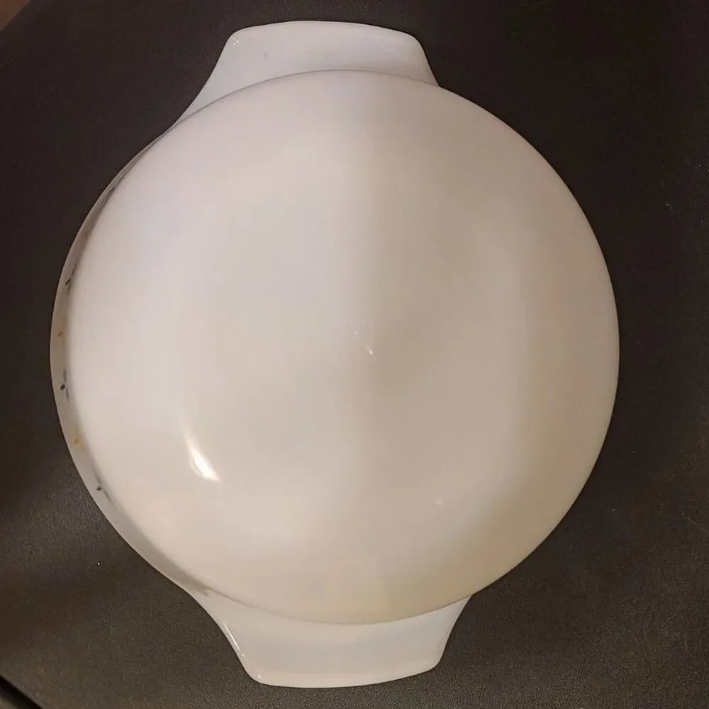 Anchor Hocking Fire King Candlelight / Candle Glow 1 Qt Casserole Round Dish 436